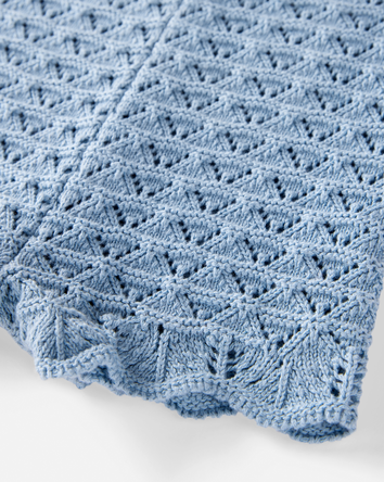 Baby Organic Cotton Pointelle Romper, 