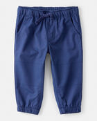 Baby Boy  Cotton Everyday Pull-On Jogger - Navy, image 1 of 4 slides