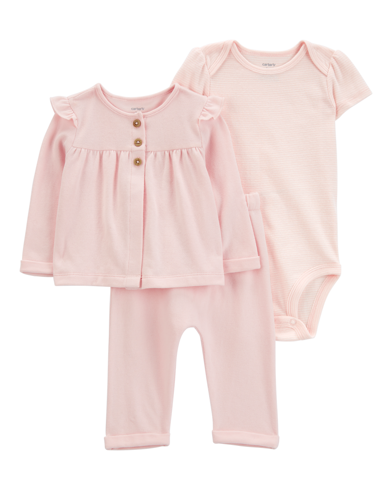 Baby 3-Piece Little Cardigan Set
, image 1 of 5 slides