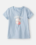 Toddler Girl Silly Goose Short-Sleeve Graphic Tee - Blue, image 1 of 3 slides