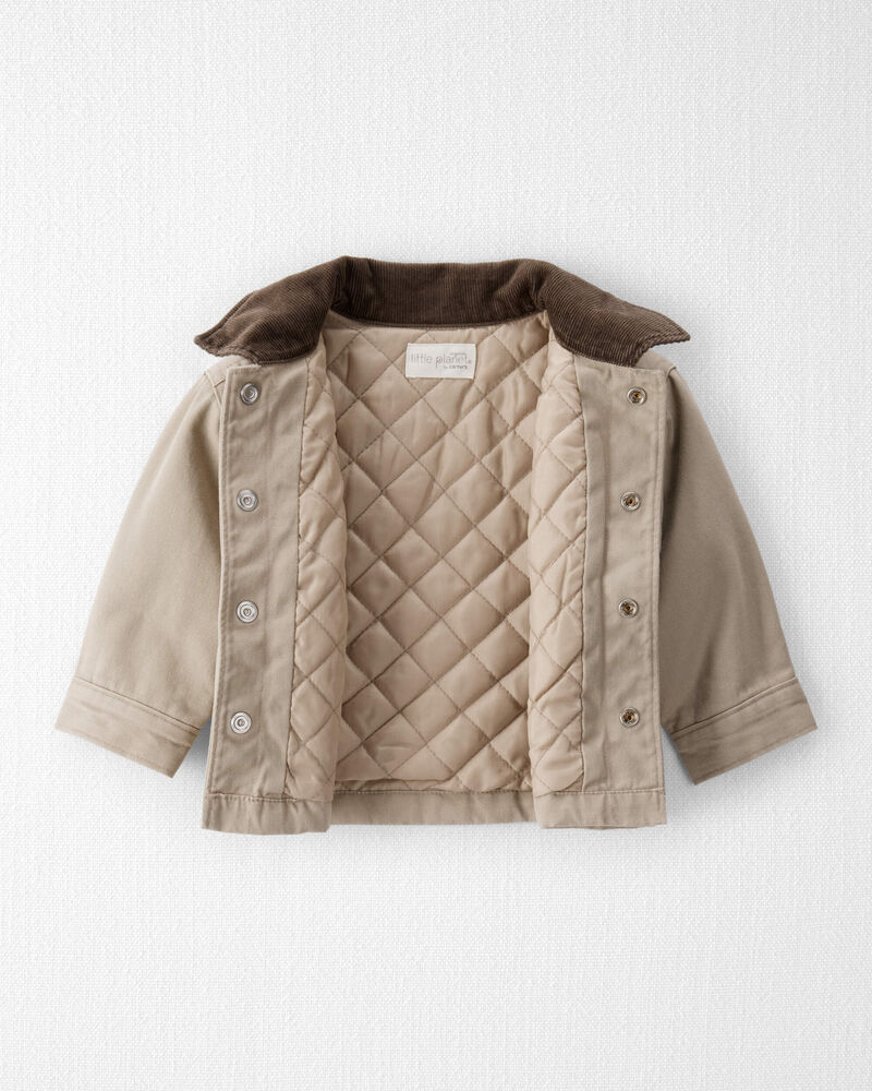 Baby Organic Cotton Western Barn Jacket, image 2 of 5 slides