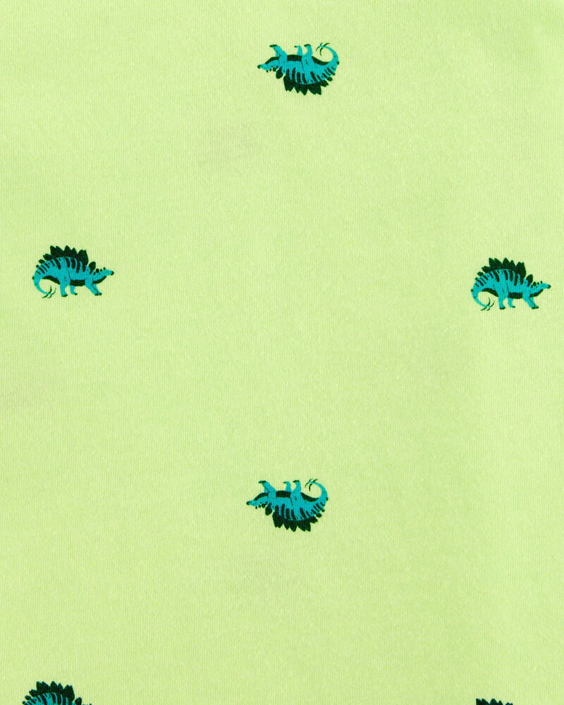 Toddler Boy Dinosaur Graphic Tank - Neon Yellow, image 2 of 3 slides