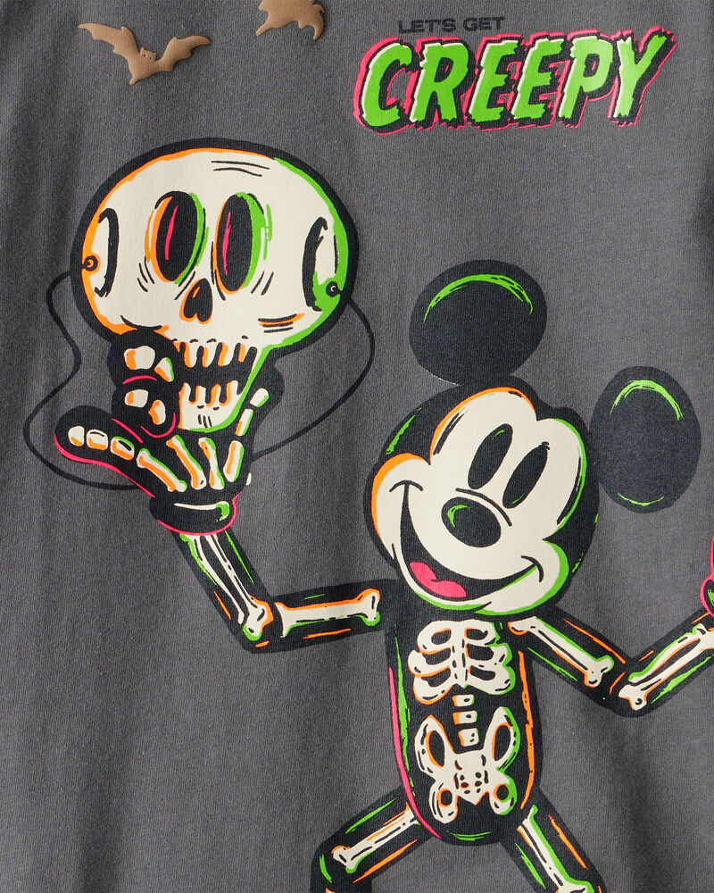 Toddler Boy Disney&copy; Mickey Mouse Halloween short-Sleeve Graphic Tee - Grey, image 3 of 4 slides