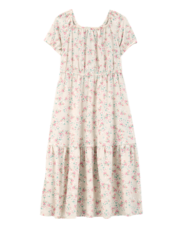Kid Floral-Print Maxi Dress, 