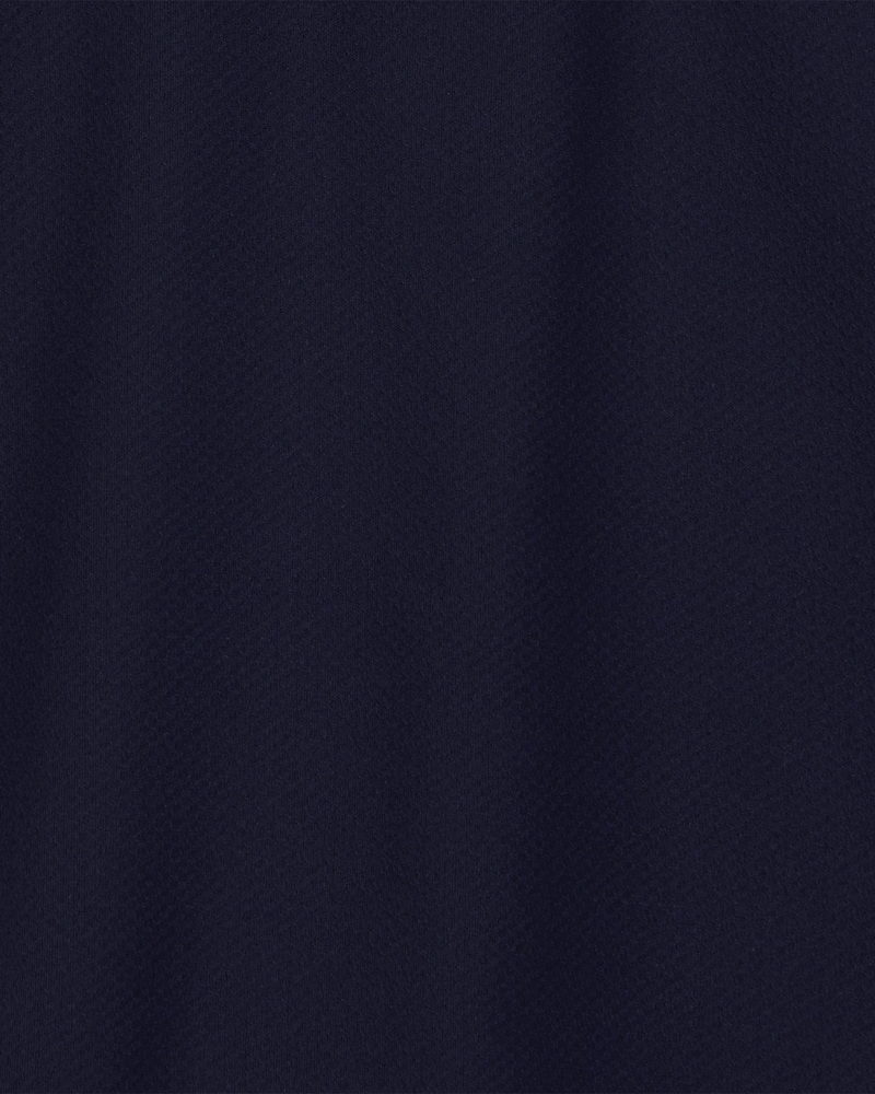 Toddler Active Uniform Polo Shirt in Moisture Wicking BeCool&trade; Fabric - Navy, image 2 of 3 slides