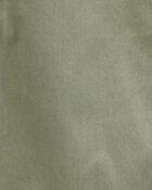 Baby Woven Shortalls - Green, image 3 of 4 slides