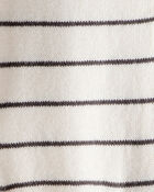 Baby Boy Striped Cotton Long-Sleeve Jumpsuit, image 3 of 5 slides