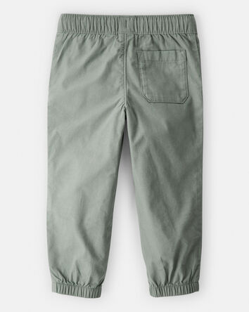 Toddler Boy  Cotton Everyday Pull-On Jogger - Green, 