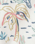 Baby Girl Recycled Tropical-Print Swimsuit, image 4 of 4 slides
