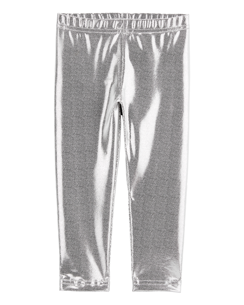 Baby Metallic Leggings, image 1 of 4 slides