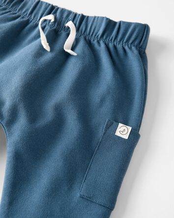 Baby 2-Pack Organic Cotton Pants, 