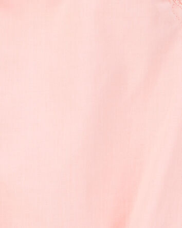 Kid Solid Sleeveless Fashion Top - Pink, 