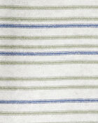 Baby Boy Long-Sleeve Stripe Fashion Top - Grey, image 2 of 3 slides