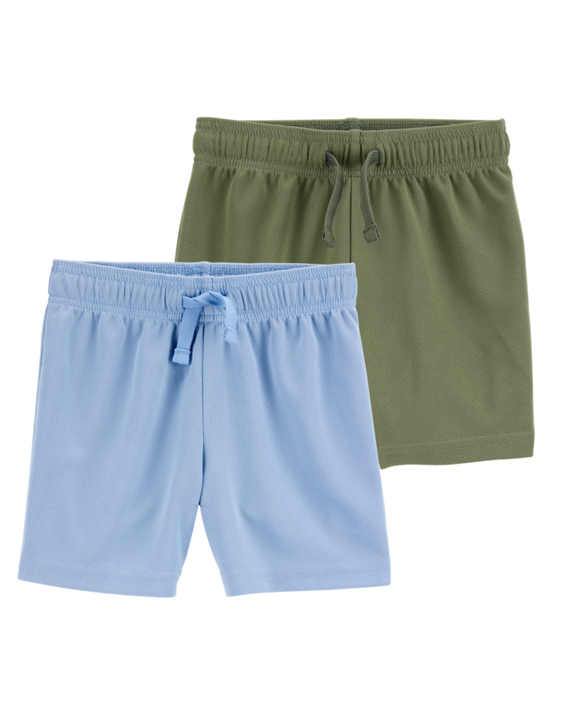 Toddler 2-Pack Active Mesh Shorts, image 1 of 13 slides