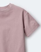 Toddler Short-Sleeve Relaxed Tee - Mauve, image 6 of 6 slides