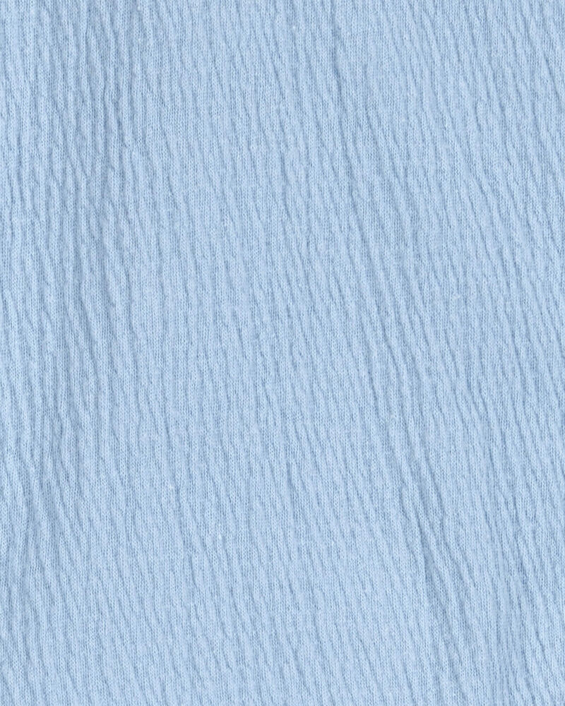 Toddler 2-Piece Floral Skort Set - Blue, image 3 of 4 slides