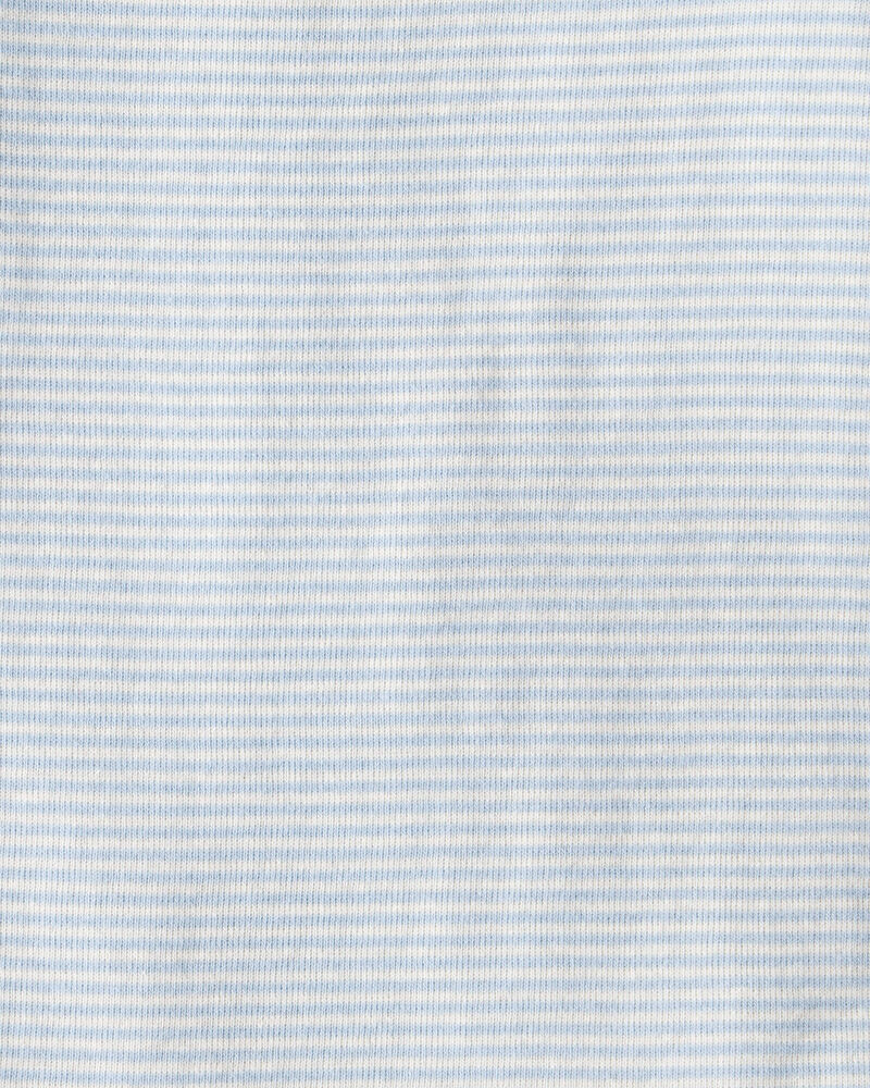 Baby Boy 4-Pack Construction Print Long-Sleeve Multipack Bodysuits - White/Navy Blue, image 3 of 6 slides