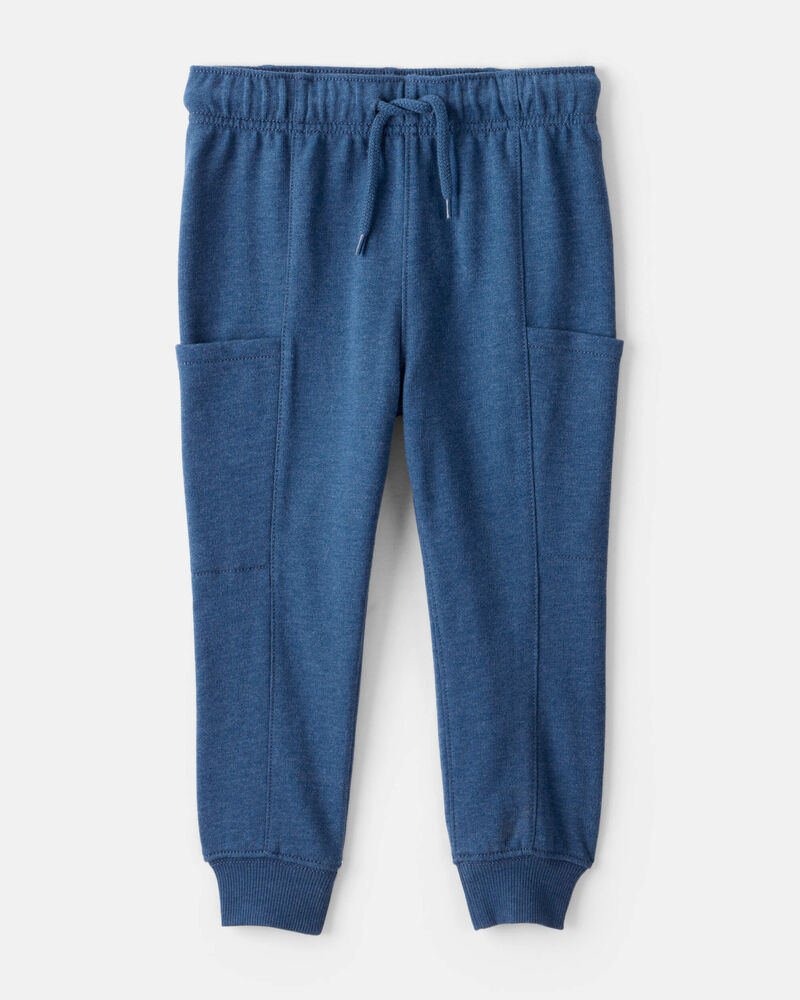 Toddler Boy DayDream Fleece Football Long-Sleeve Tee & Pant Set, image 3 of 7 slides