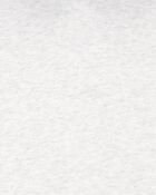 Kid 2-Piece Hooded French Terry Tee & Shorts Set - Grey, image 2 of 7 slides