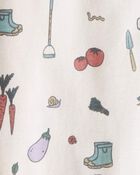 Baby 3-Pack Organic Cotton Rib Bodysuits, image 5 of 6 slides