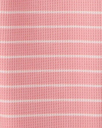 Girls 2-Piece "Grow Your Own Dreams" Floral Loose Fit Pajamas - White/Pink, 