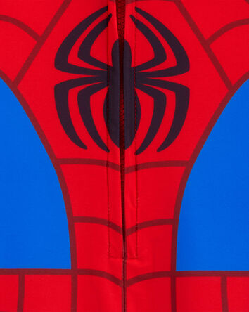 Baby Marvel&trade; Spider-Man 1-Piece Rashguard Swimsuit - Blue/Red, 