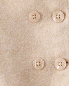 Baby Girl Long-Sleeve Fashion Peacoat - Brown, image 3 of 4 slides