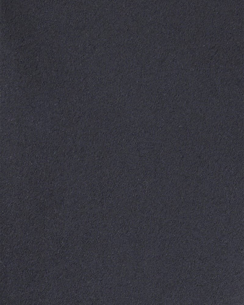 Girls 2-Piece G.O.A.T Graphic Tee & Knit Active Flared Pants Set - Black/Ivory, image 7 of 7 slides