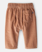 Baby Boy Corduroy Pants - Brown, image 2 of 4 slides