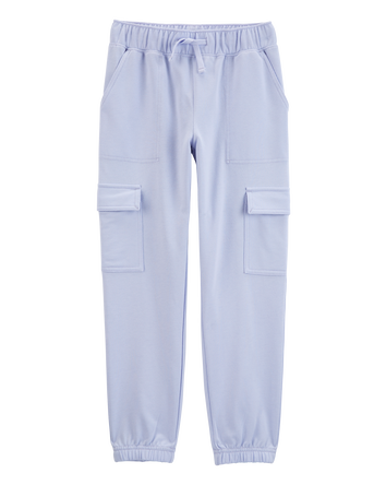 Kid Drawstring Cargo Joggers, 