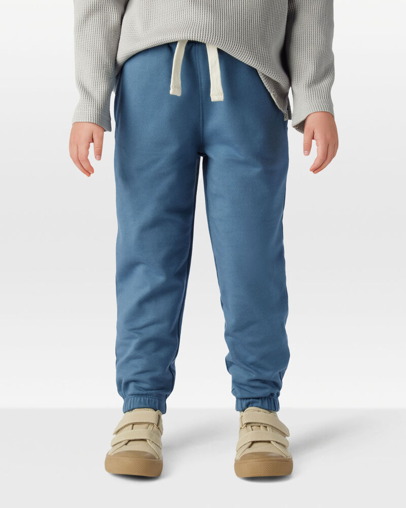 Toddler 2-Pack Organic Cotton French Terry Sweatpants, image 3 of 10 slides