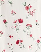 Baby Girl Organic Cotton Pajamas in Rosethorn Hollow Print, image 3 of 4 slides