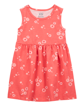 Toddler Girl Floral Tank Dress, 