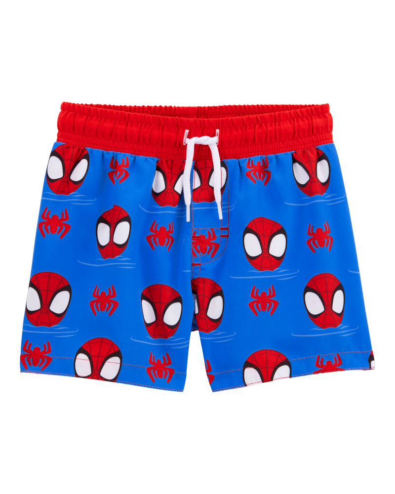 Toddler 2-Piece Spider-Man Rashguard & Swim Trunk Set, image 4 of 6 slides