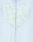 Baby 2-Pack Cotton Footie Pajamas, image 4 of 6 slides