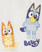 Baby 2-Piece Bluey French Terry Outfit Set - Cream, image 2 of 2 slides