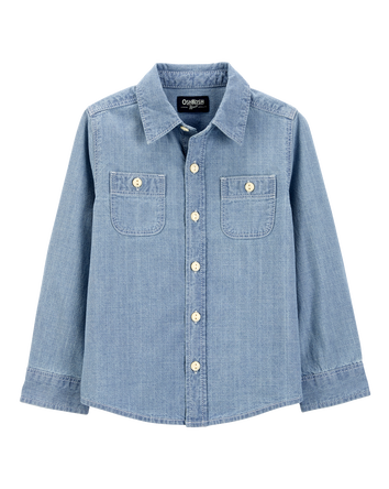 Toddler Chambray Button-Front Shirt, 