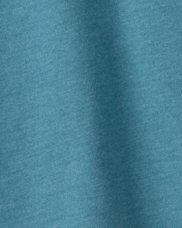 Baby Boy Long-Sleeve Pocket Tee - Teal, 