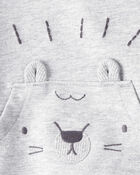 Baby Boy 3-Piece Lion Little Pullover Set - Grey/Green, image 3 of 4 slides