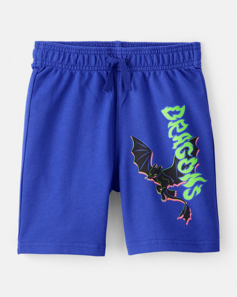 Toddler Boy How To Train Your Dragon Outfit Set - Blue, image 2 of 5 slides