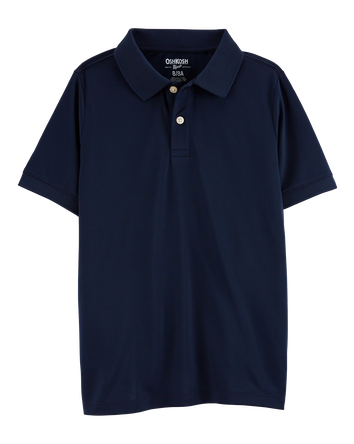 Boys Piqu&eacute; Polo Shirt - Navy, 