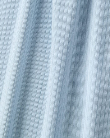 Baby Boy Solid 2-Way Zip PurelySoft Sleep & Play Pajamas - Blue, 