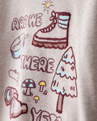 Toddler Boy Camping Hoodie - Tan, image 2 of 4 slides