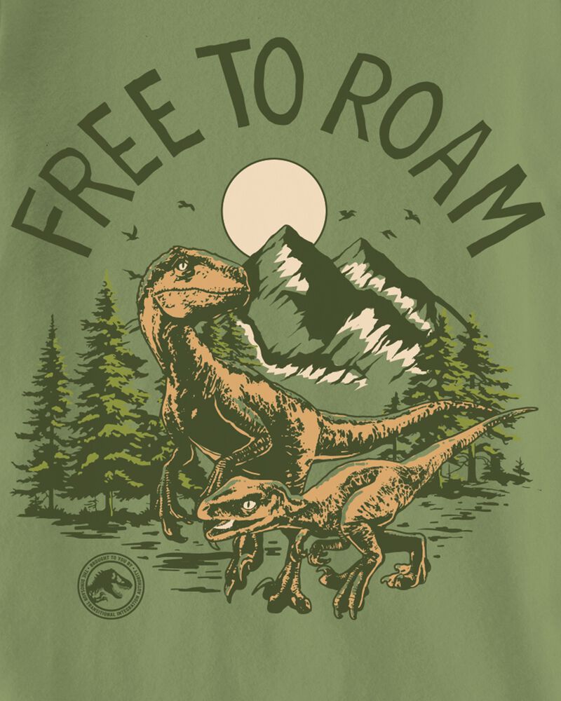 Toddler Boy Jurassic World&trade; "Free to Roam" Short-Sleeve Graphic Tee - Green, image 2 of 2 slides