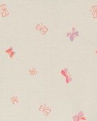 Baby Girl 4-Pack Long-Sleeve Cotton Bodysuits, image 4 of 7 slides