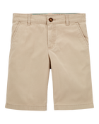 Kid Flat-Front Shorts, image 1 of 4 slides