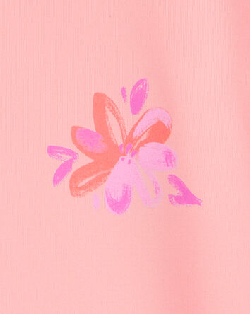 Toddler 2-Piece UPF 50+ Sun Protection Moisture Wicking Active Pullover & Skort Set - Coral
, 