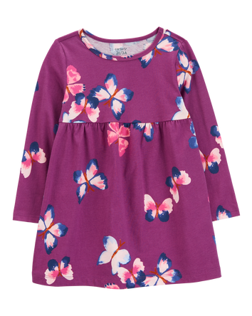 Toddler Butterfly Jersey Dress, 