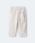Toddler Boy Corduroy Pocket Pant - Cream, image 2 of 9 slides