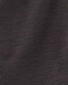 Baby 2-Piece Textured Button-Down Jacquard Shirt & Shorts Set - Brown/Black, image 6 of 6 slides